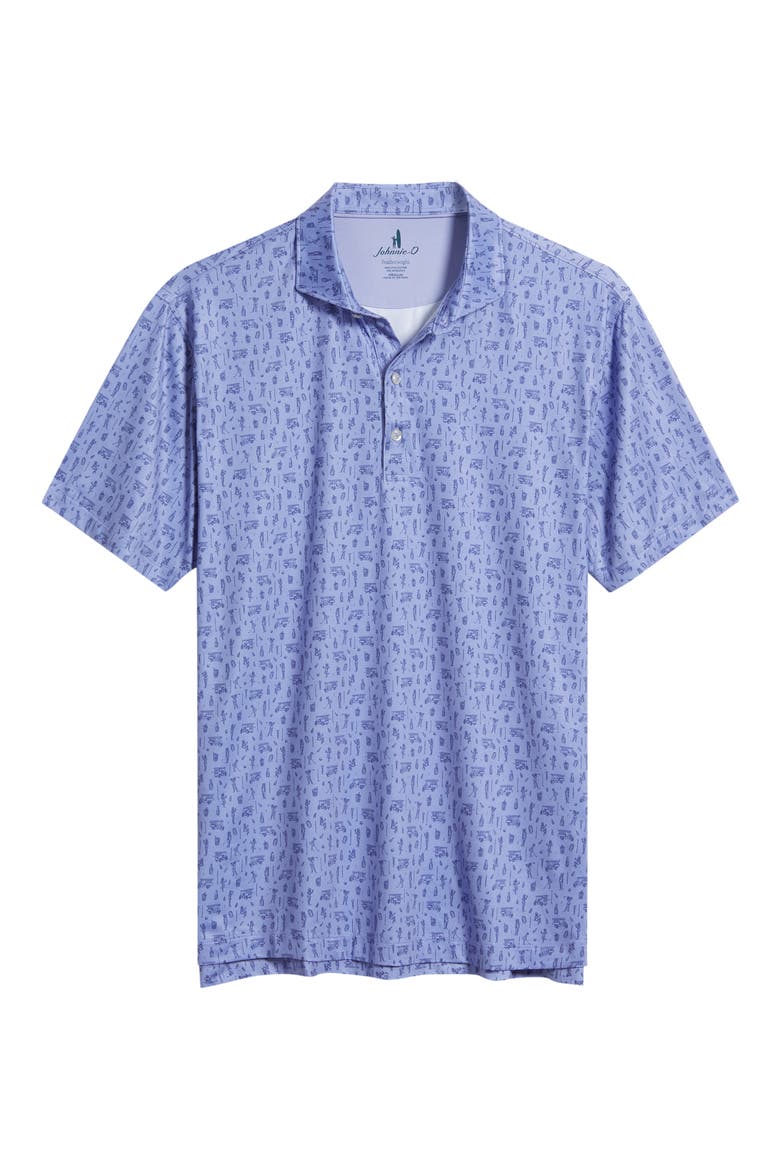Cocktail Cart Featherweight Performance Polo, Alternate, color, VIOLA