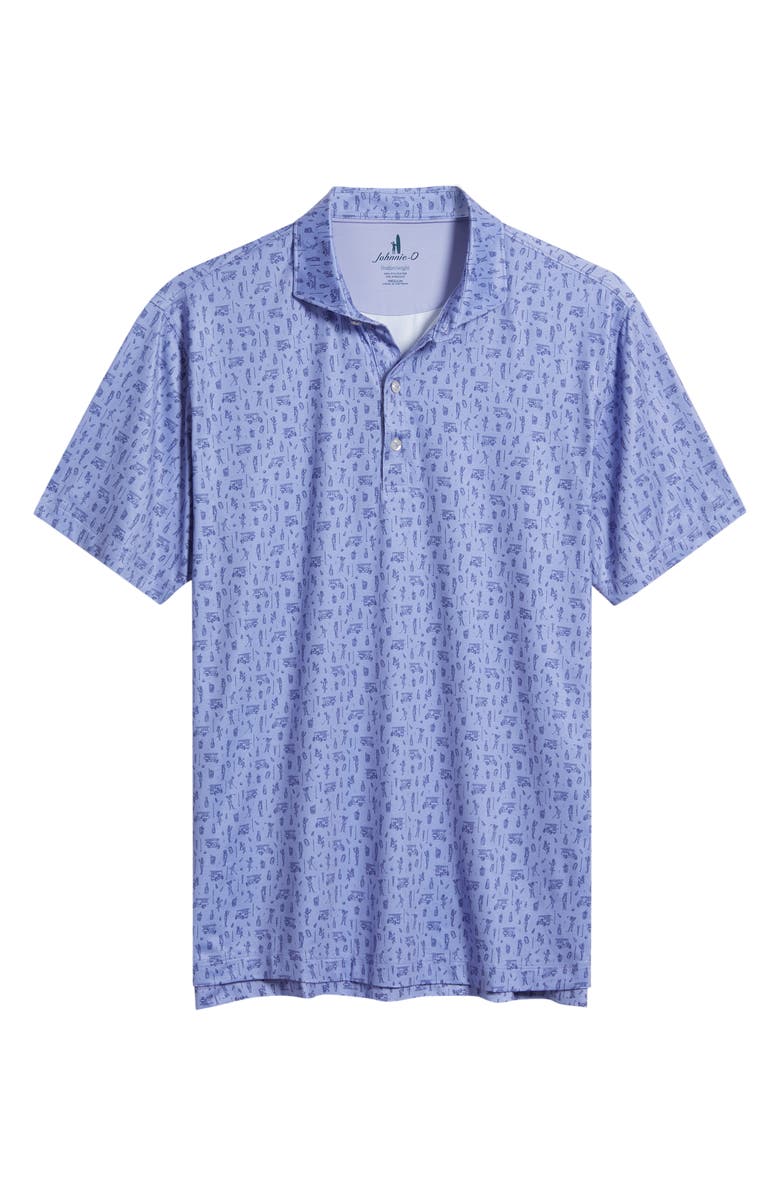johnnie-O Cocktail Cart Featherweight Performance Polo, Alternate, color, 