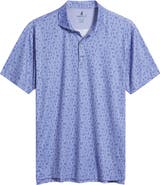 johnnie-O Cocktail Cart Featherweight Performance Polo