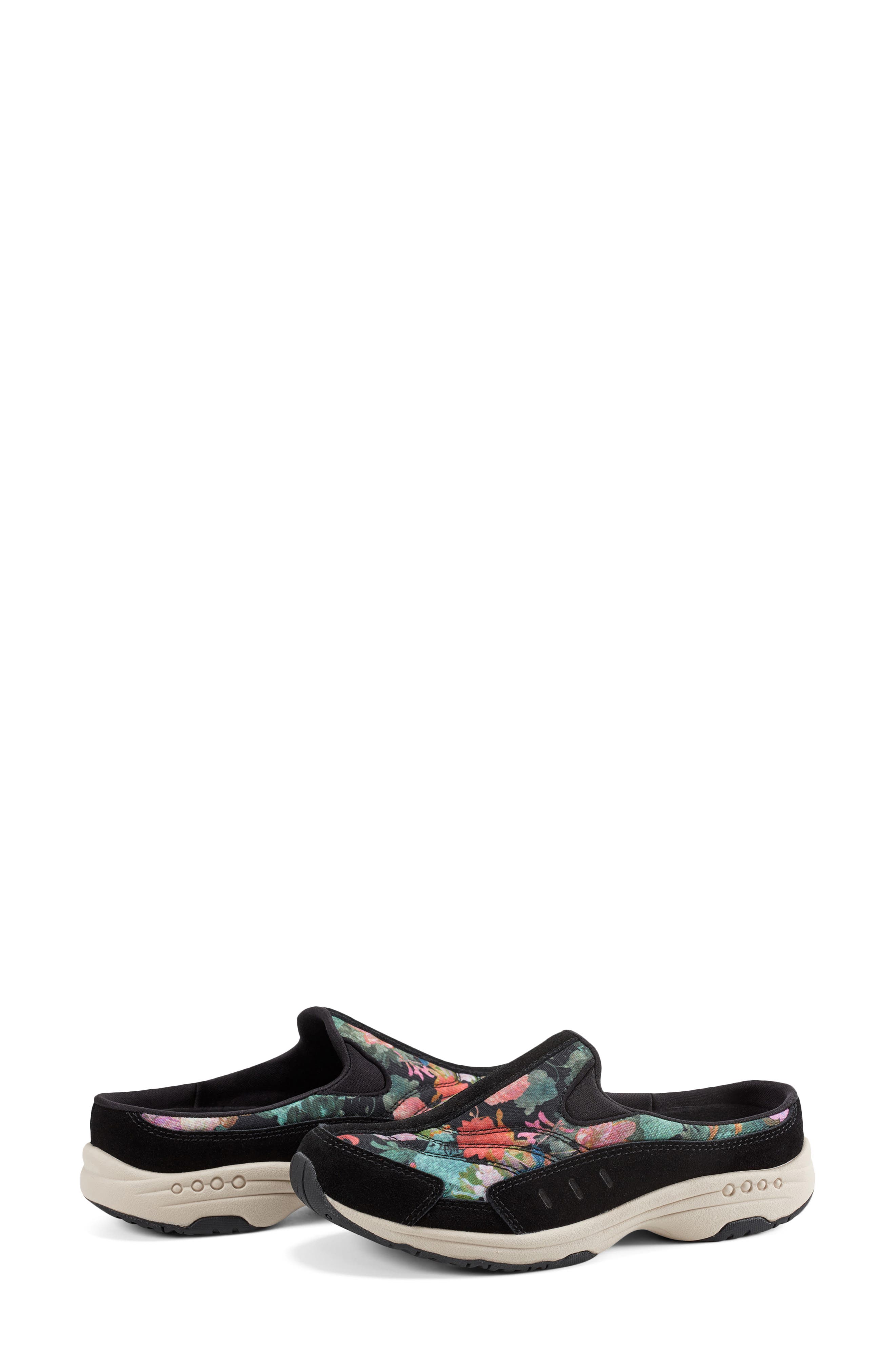 Easy Spirit Traveltime Slip-On Sneaker, Alternate, color, Black Multi