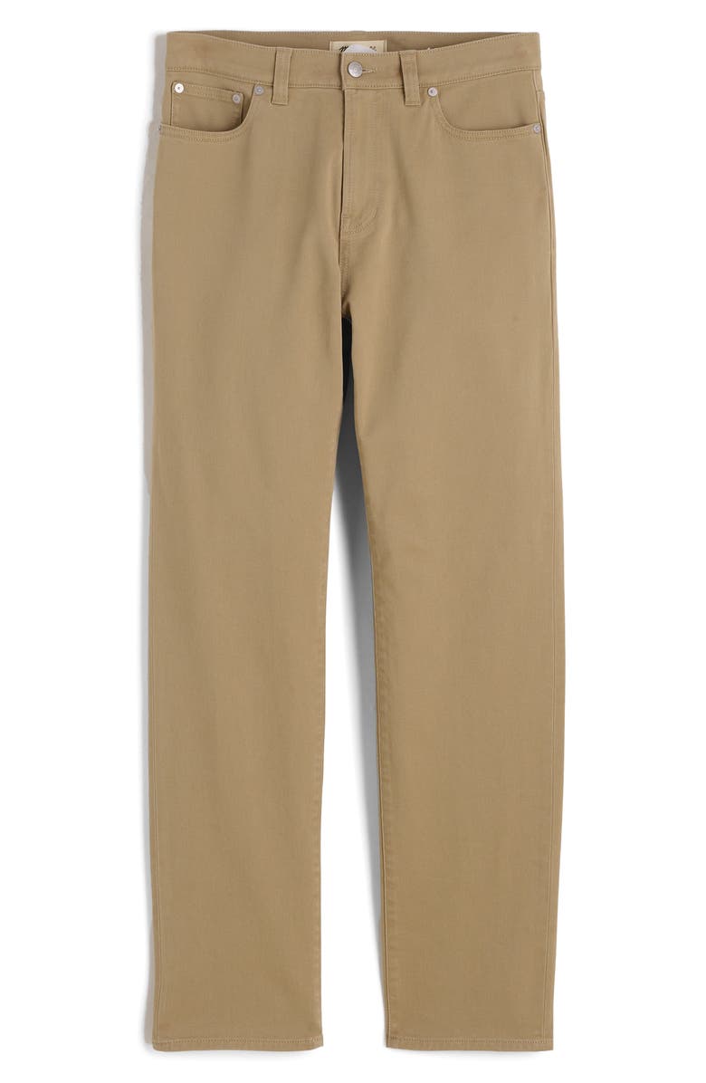 Madewell The Allday 1991 Straight-Leg Pants, Alternate, color, Raw Umber