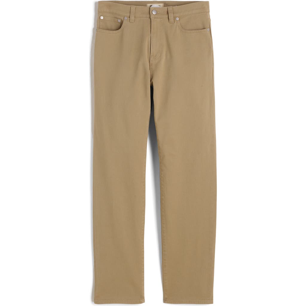 Madewell The Allday 1991 Straight-leg Pants In Brown