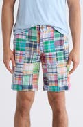 Vintage 1946 Patchwork Madras Flat Front Shorts