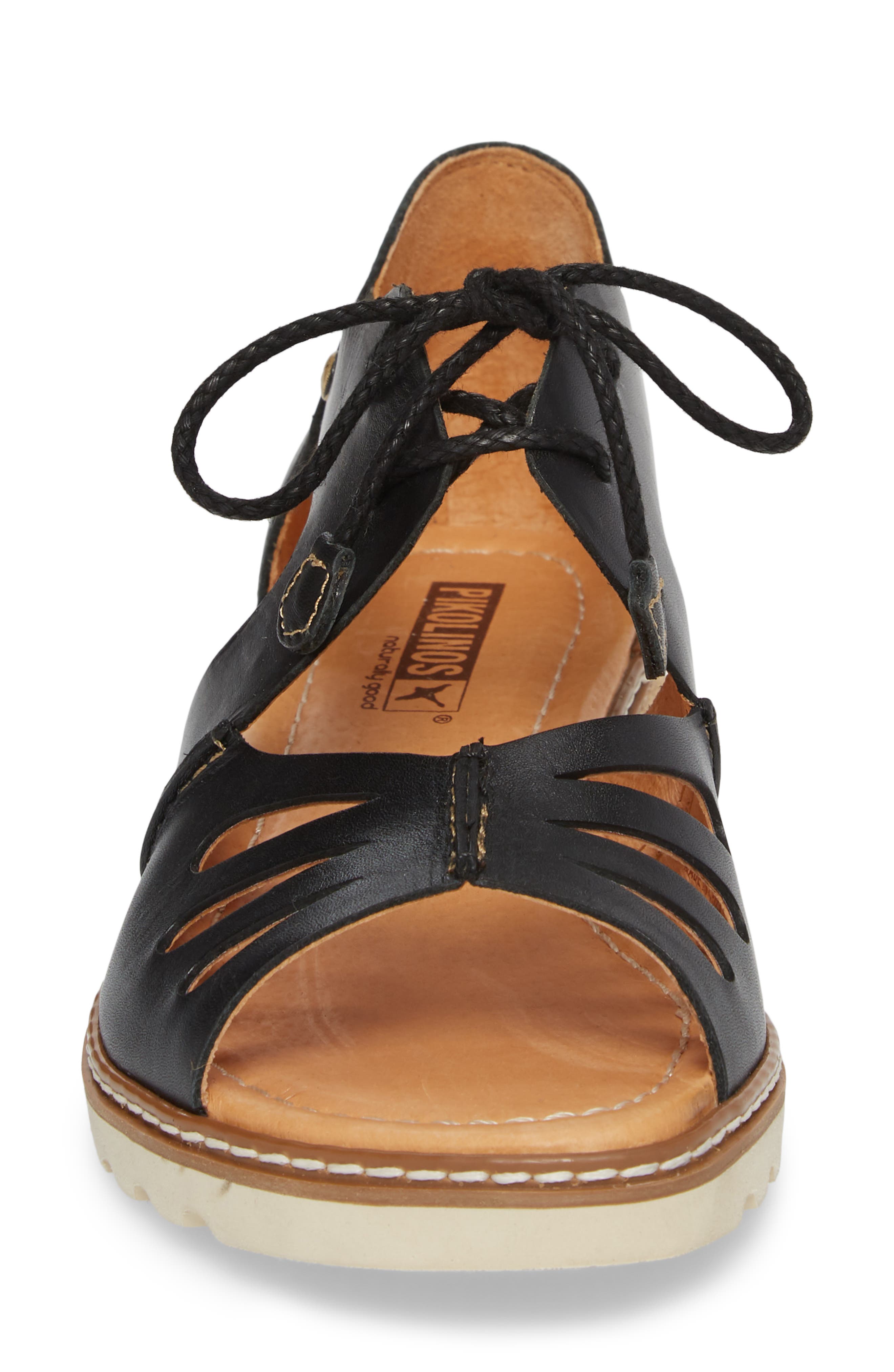 PIKOLINOS Alcudia Lace-Up Sandal, Alternate, color, 