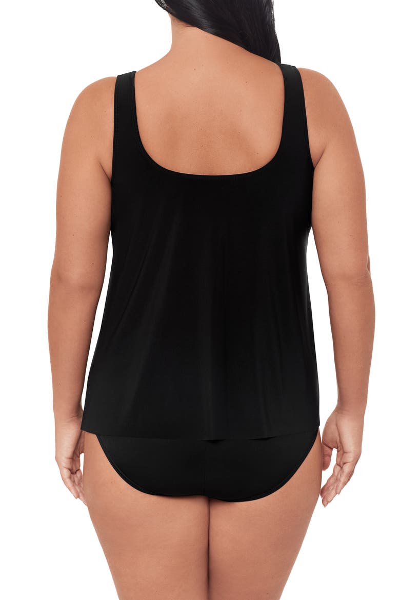 Boca Grande Ursula Underwire Swim Top, Alternate, color, BLACK/ MULTI