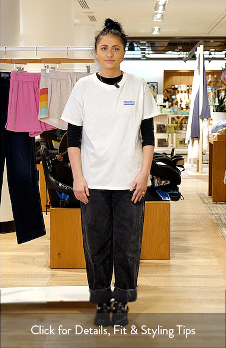 Ocean Break Relaxed Graphic T-Shirt, sales video thumbnail