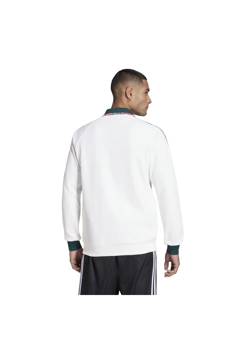 Men's adidas White Mexico National Team 2026 Away Full-Zip Anthem Jacket, Alternate, color, White