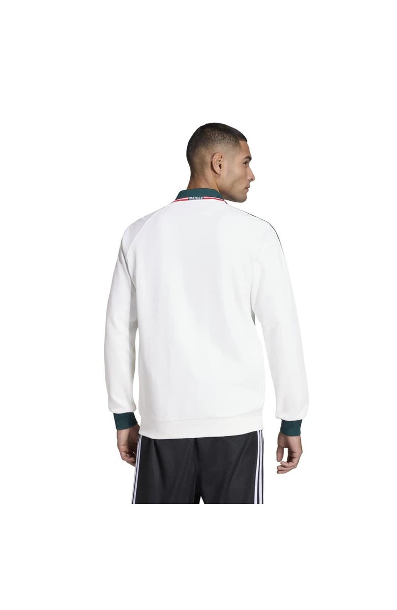 adidas Men's adidas White Mexico National Team 2026 Away Full-Zip Anthem Jacket, Alternate, color, White