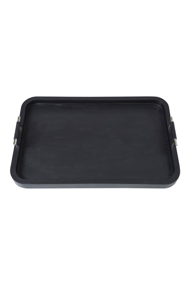Hudson Wood Tray, Main, color, BLACK