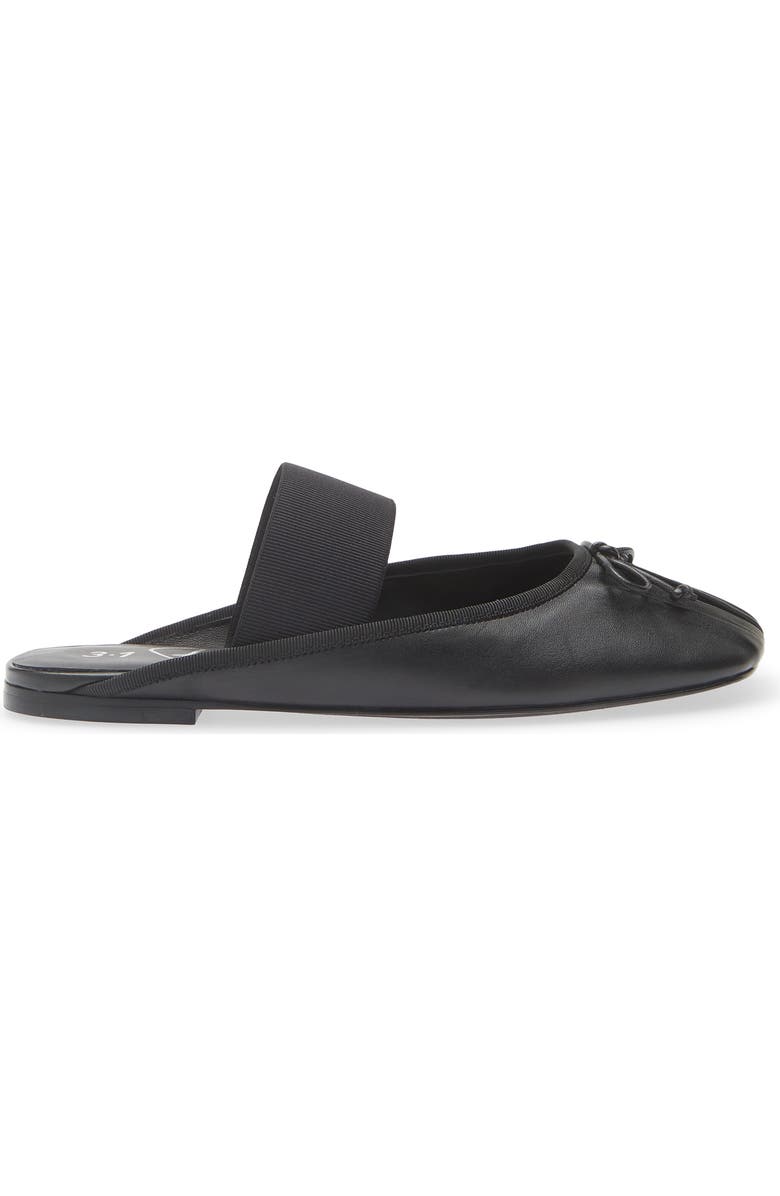 3.1 Phillip Lim Ballerina Mule, Alternate, color, Black