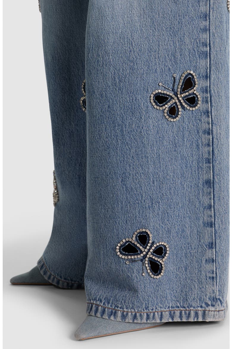 Amazing Embellished Wide Leg Jeans, Alternate, color, FIONA VINTAGE BLUE