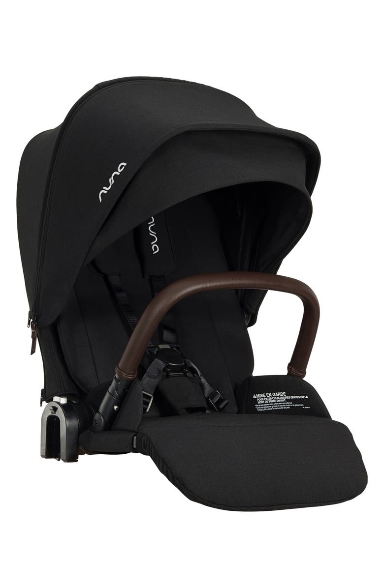 Nuna Flex System Add-On Stroller Seat, Main, color, Black