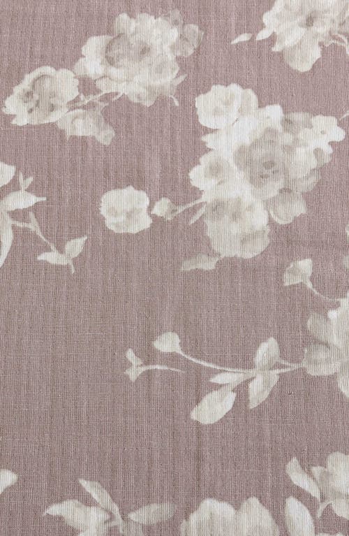 Calvin Klein Home Eternity Floral Reversible Cotton Gauze Comforter Cover & Shams Set In Pastel Pink