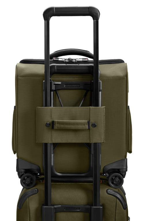 Briggs & Riley Zdx Cabin Spinner Suitcase In Pink