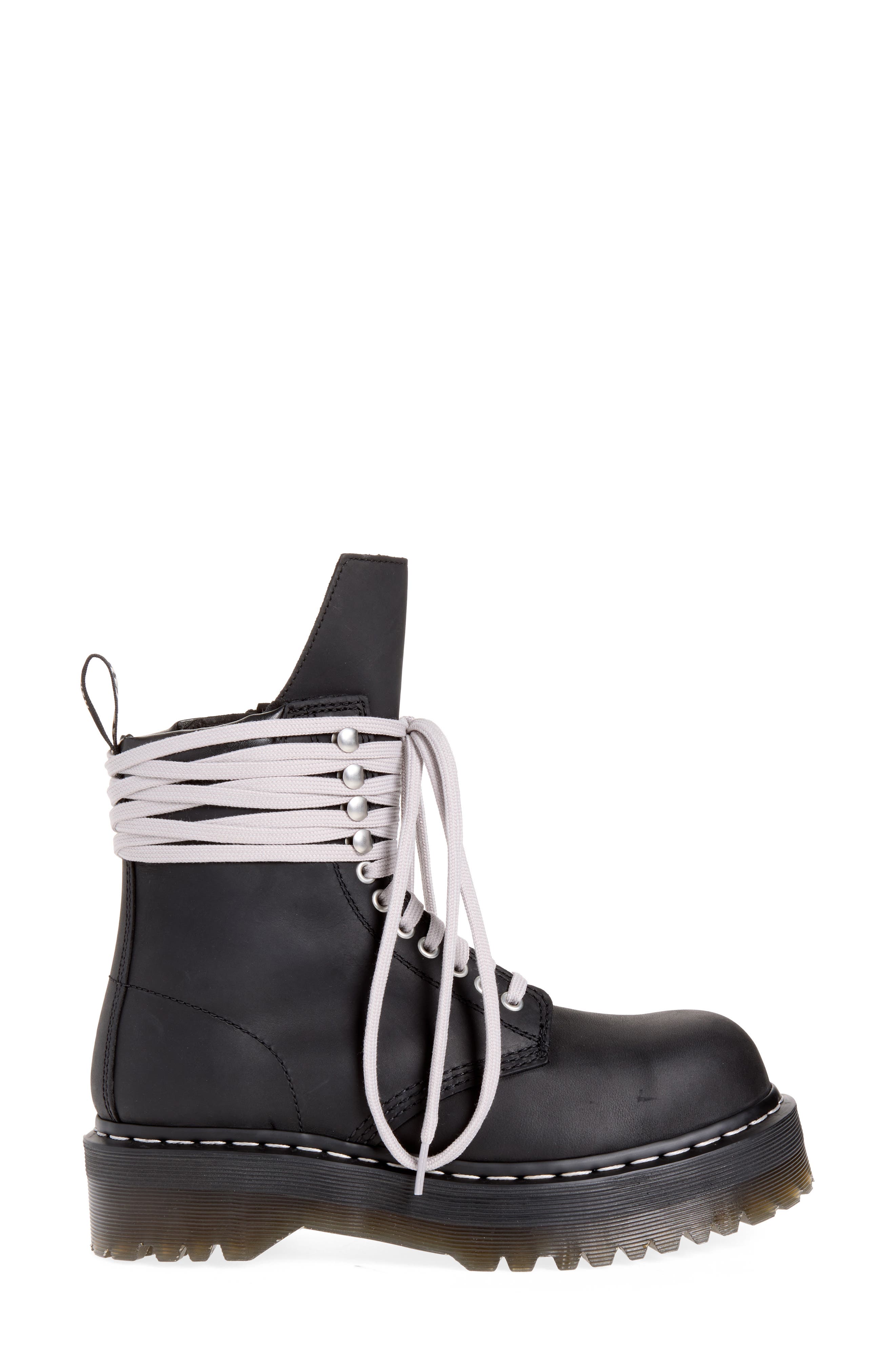 x Dr. Martens Quad Sole Steel Toe Boot, Alternate, color, BLACK