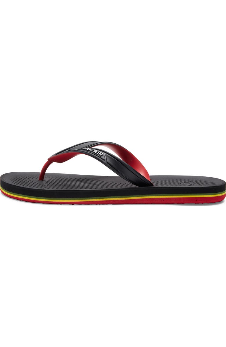 Quiksilver Haleiwa Core Water Resistant Flip Flop, Alternate, color,