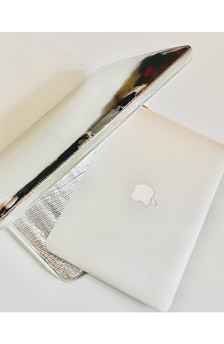 WELLinsulated Performance Laptop Sleeve, Main, color, Silver