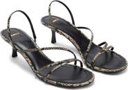 MANGO Slingback Kitten Heel Sandal