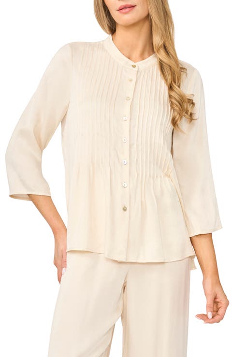 Pintuck Top