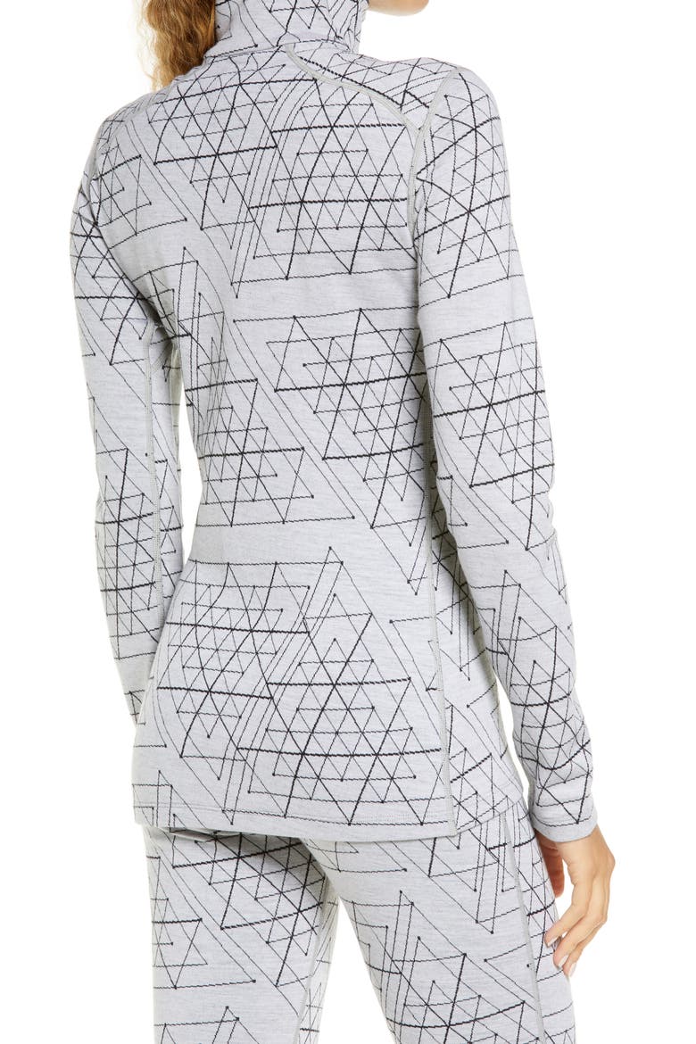Vertex Merino Wool Half Zip Pullover, Alternate, color, SNOW