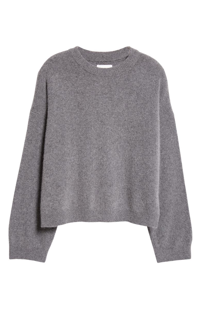 LOULOU DE SAISON Ropo Wool & Yak Hair Blend Crewneck Sweater, Alternate, color,
