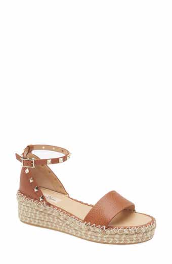 Valentino Garavani Rockstud Espadrille Platform Wedge Sandal Valentino Garavani Rockstud Espadrille Platform Wedge Sandal
