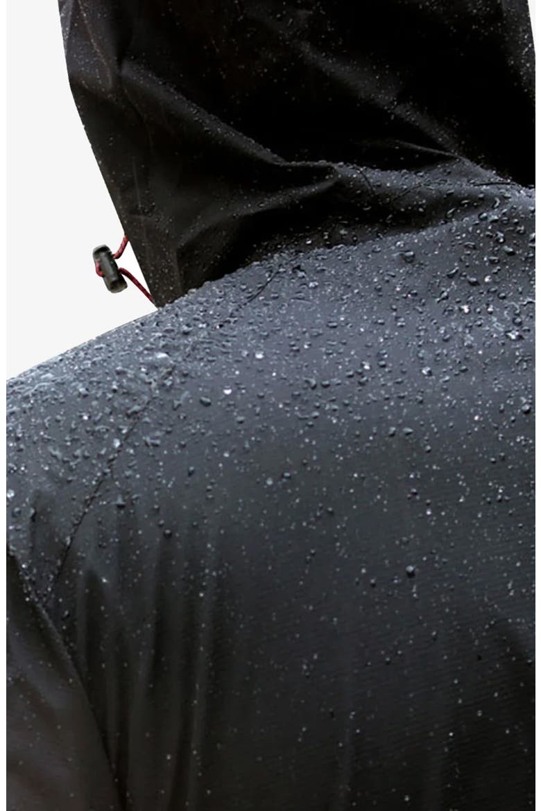 Defender Water Resistant Hooded Jacket, Alternate, color, MAPLE SYRUP