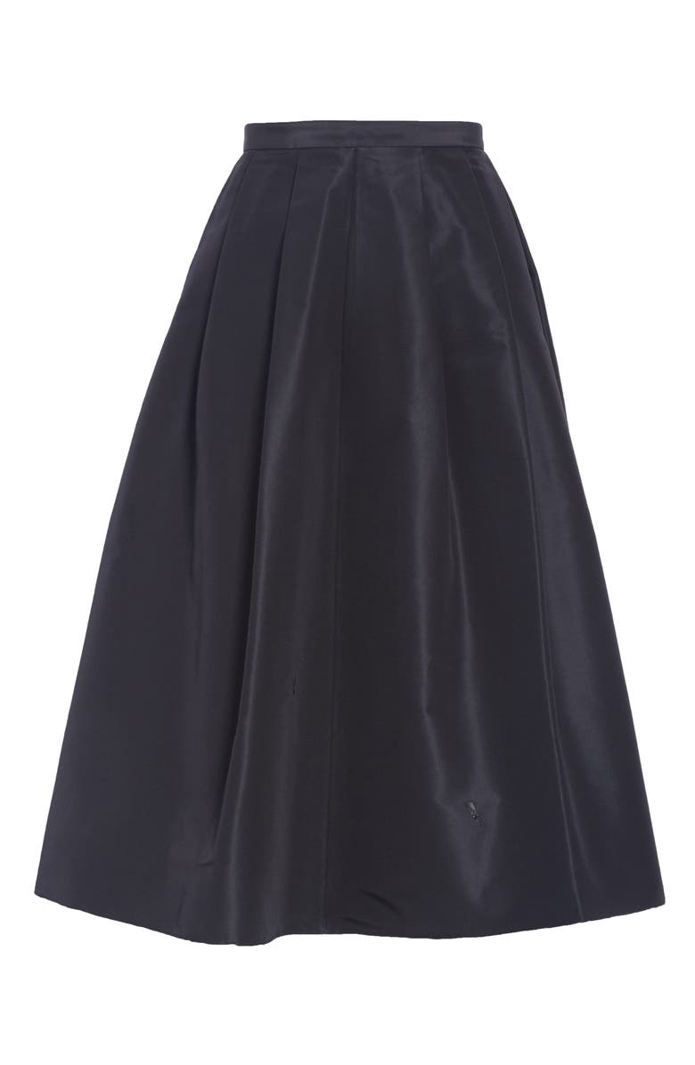 Tibi Silk Faille Full Skirt, Alternate, color, 