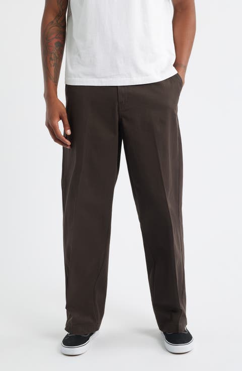 248 Flat Front Cotton Work Pants