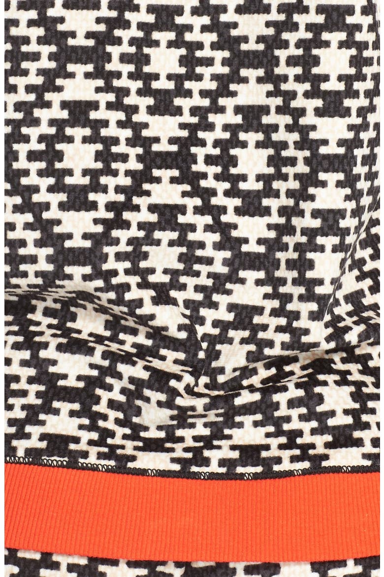 'Arctic Chill' Knit Pajamas, Alternate, color, BLACK GROUND NOVELTY