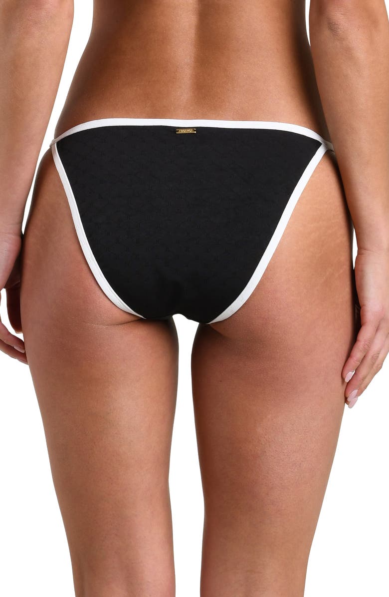 L'AGENCE Violet Bikini Bottoms, Alternate, color, 
