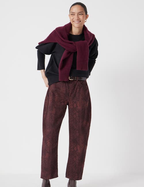 Hush Puff Sleeve Sweatshirt In Black