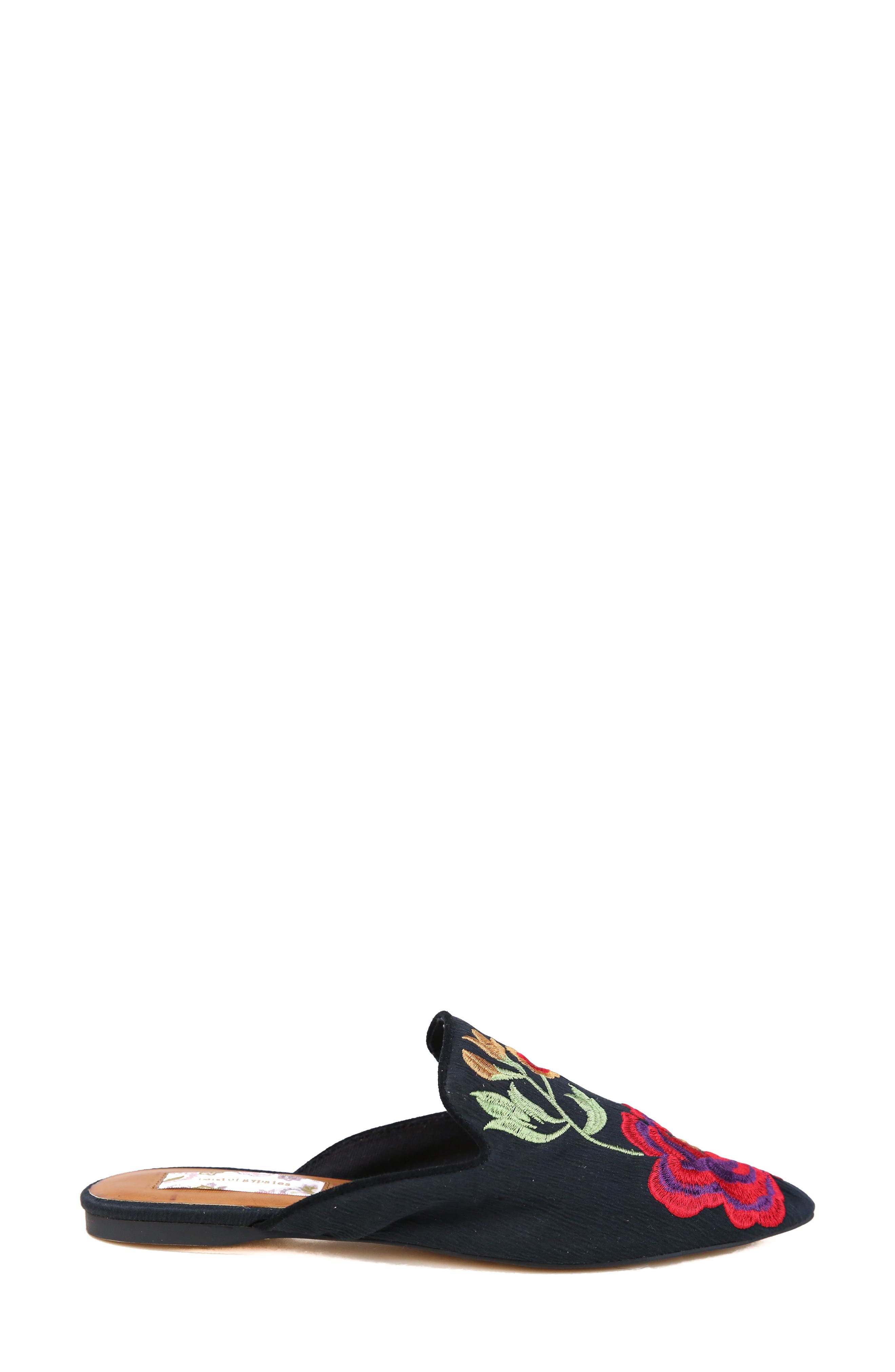 B*O*G COLLECTIVE Band of Gypsies Landslide Embroidered Mule Flat, Alternate, color, 