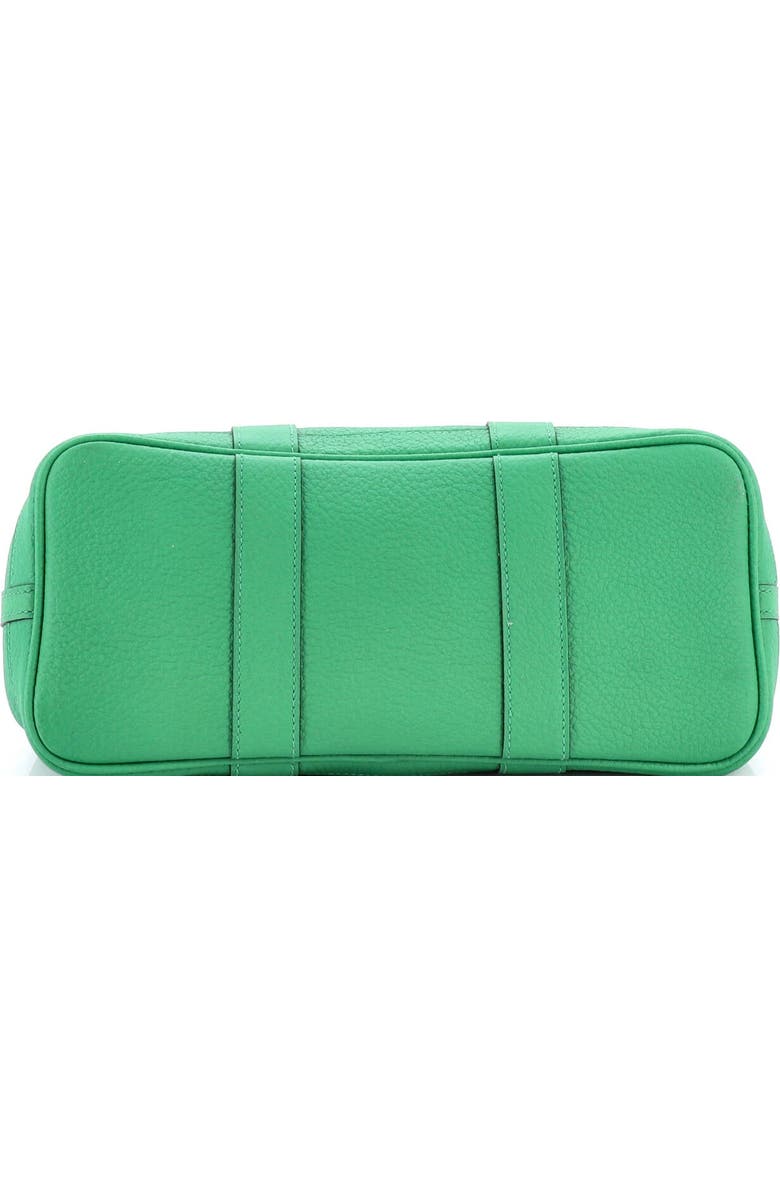 Pre-Owned Hermes Garden Party Tote Leather 30, Alternate, color, Green