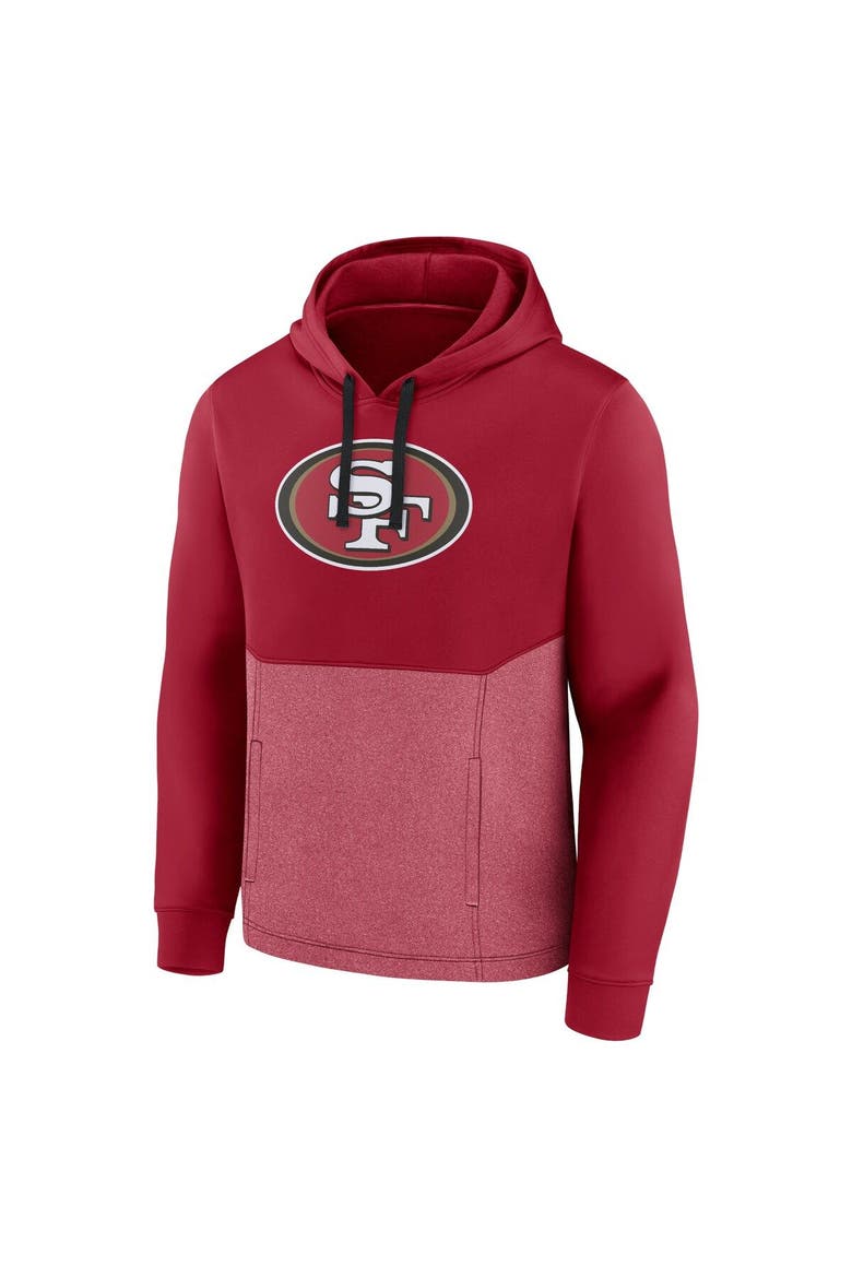 Men's Fanatics Branded Scarlet San Francisco 49ers Winter Camp Pullover Hoodie, Alternate, color, Scarlet