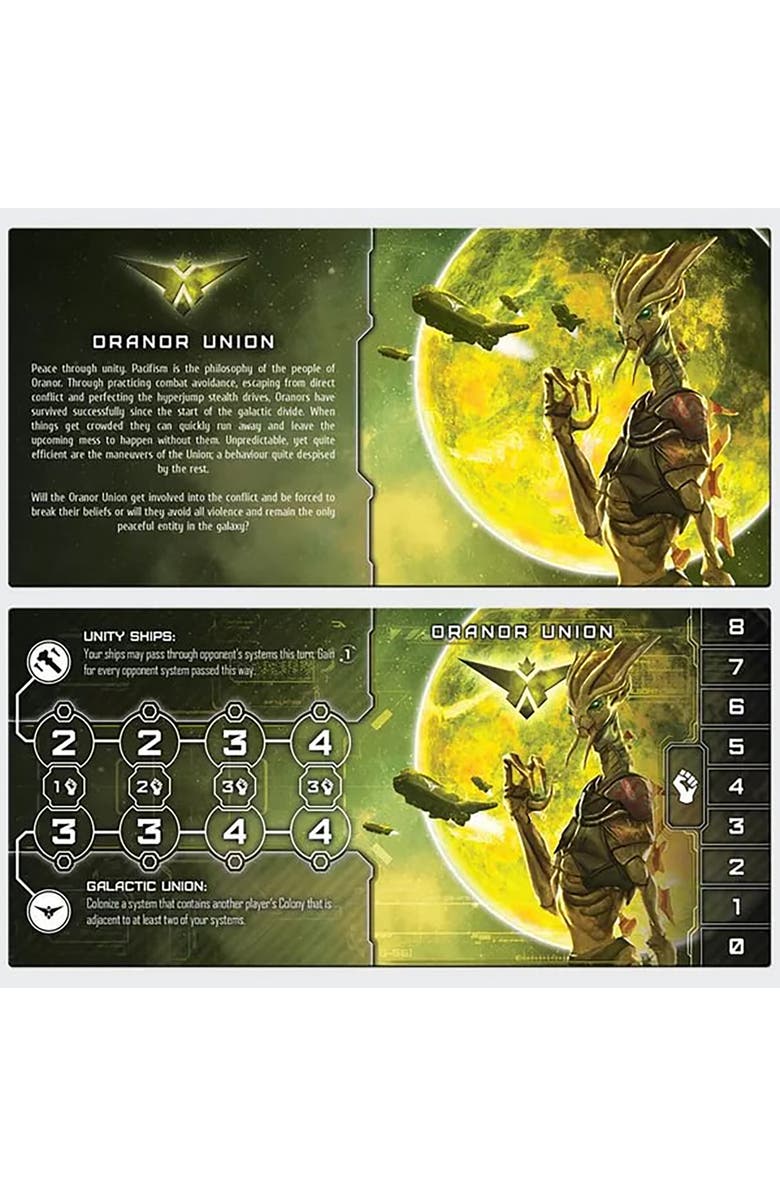 Archona Games Small Star Empires The Galactic Divide, Alternate, color, Multicolored