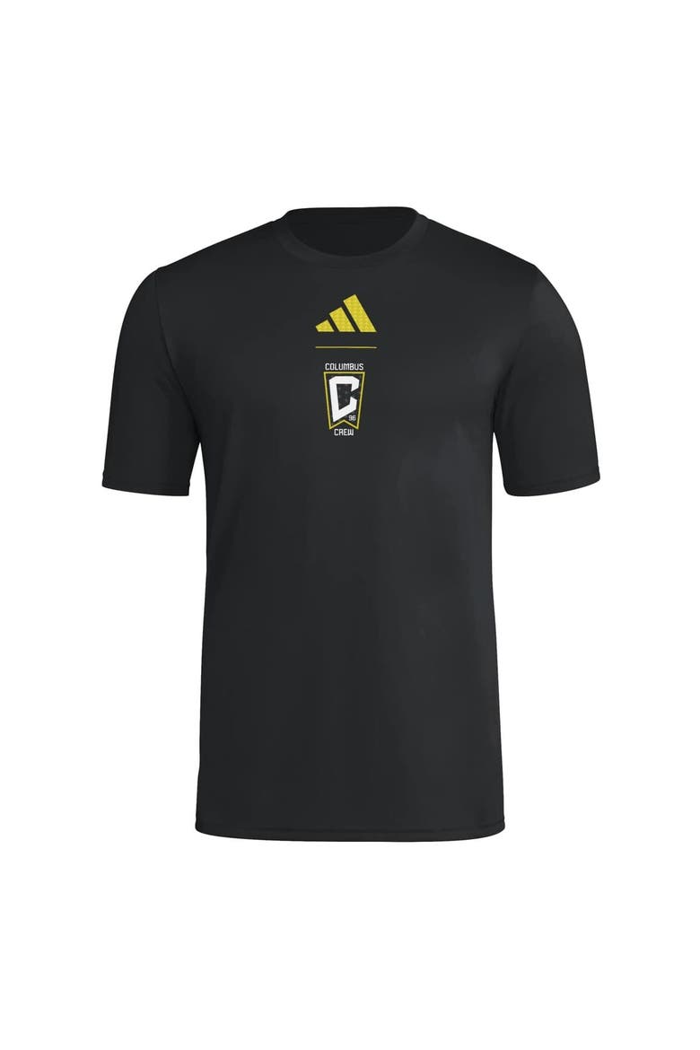 Men's adidas Black Columbus Crew 2026 Jersey Hook T-Shirt, Main, color, Black