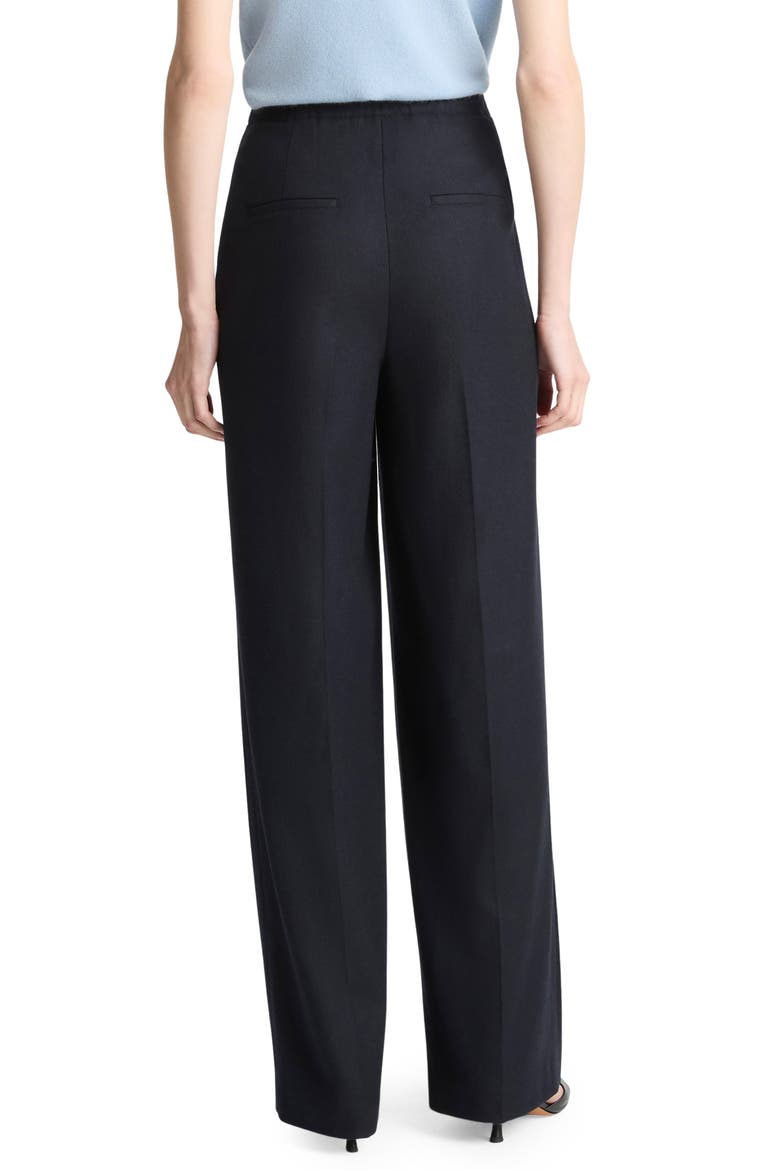 Pleated Wide Leg Pants, Alternate, color, COASTAL