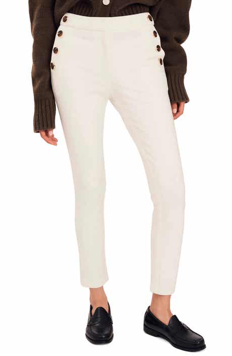 Derek Lam 10 Crosby Kelis Ankle Straight Leg Sailor Pants