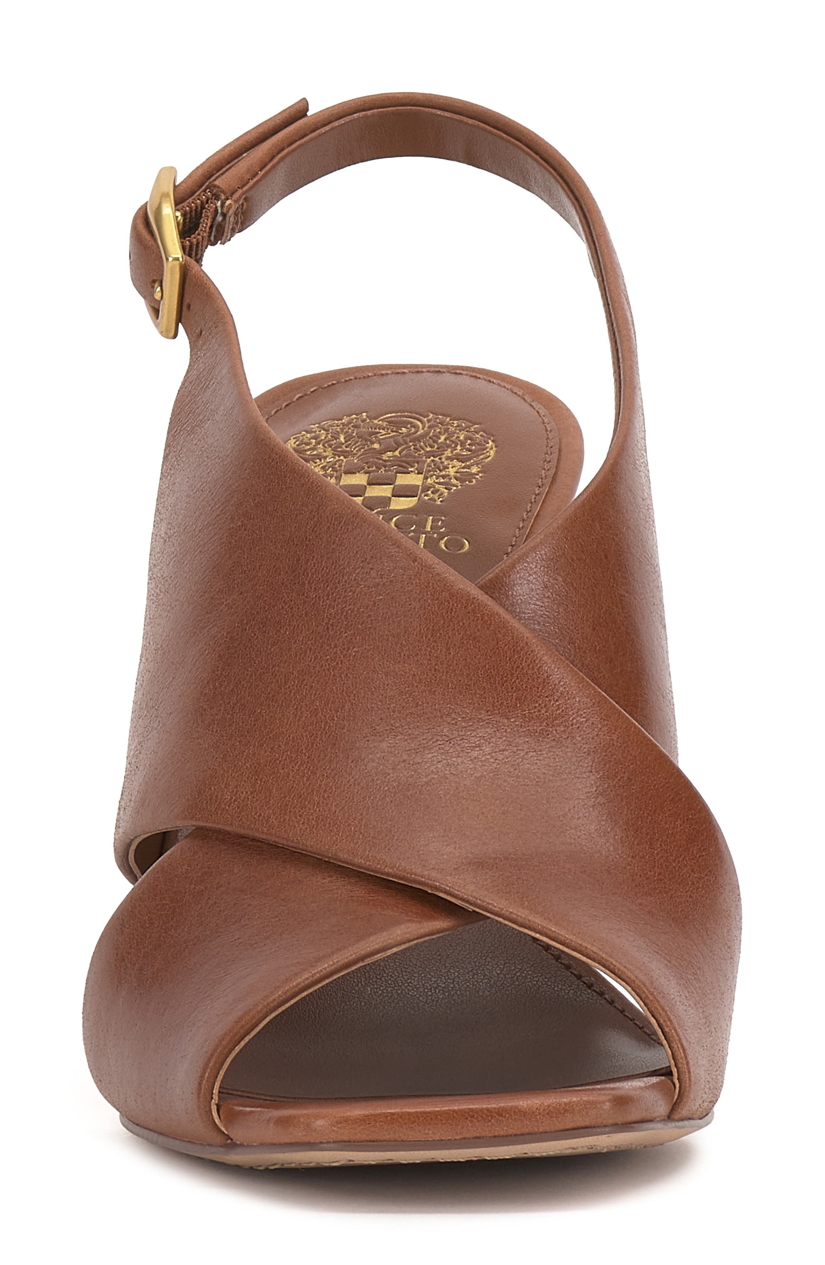 Ameira Slingback Wedge Sandal, Alternate, color, BRANDY