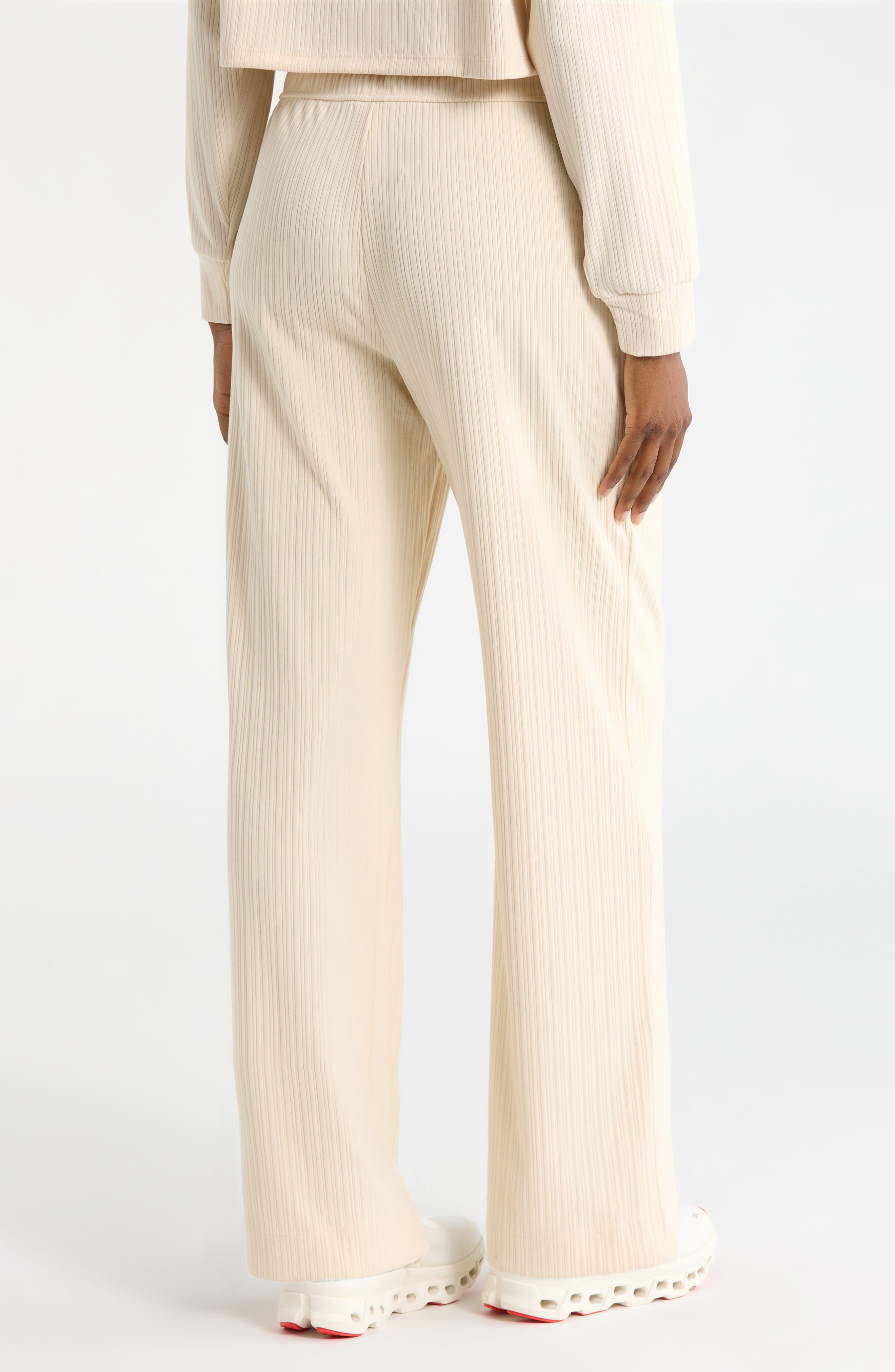 Breathe Easy Ribbed Drawstring Waist Pants - image 4