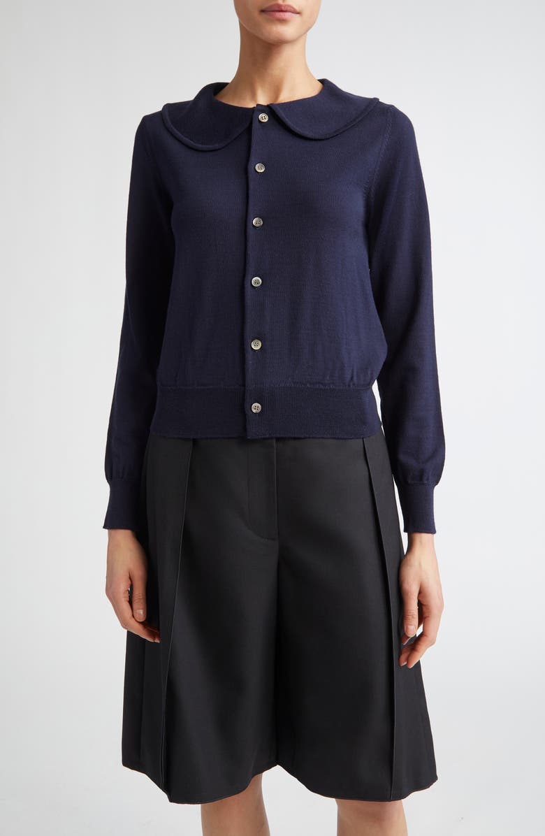 Comme des Garçons Girl Wool Cardigan, Main, color, 