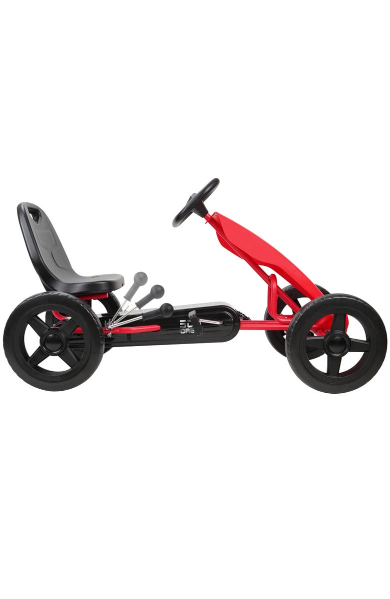 509 Race Z Pedal Kids Go Kart, Alternate, color, Red