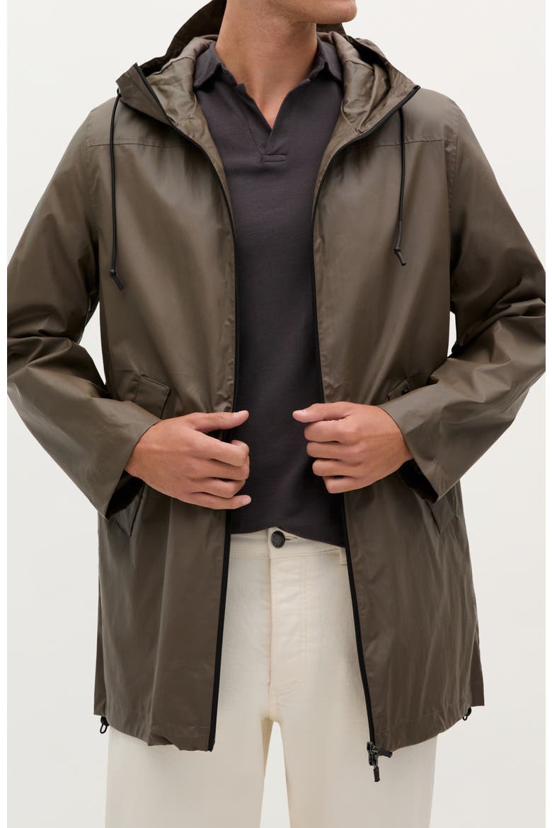 New Light Raincoat, Main, color, Brown