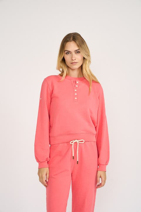 Vintage Terry Henley Sweatshirt