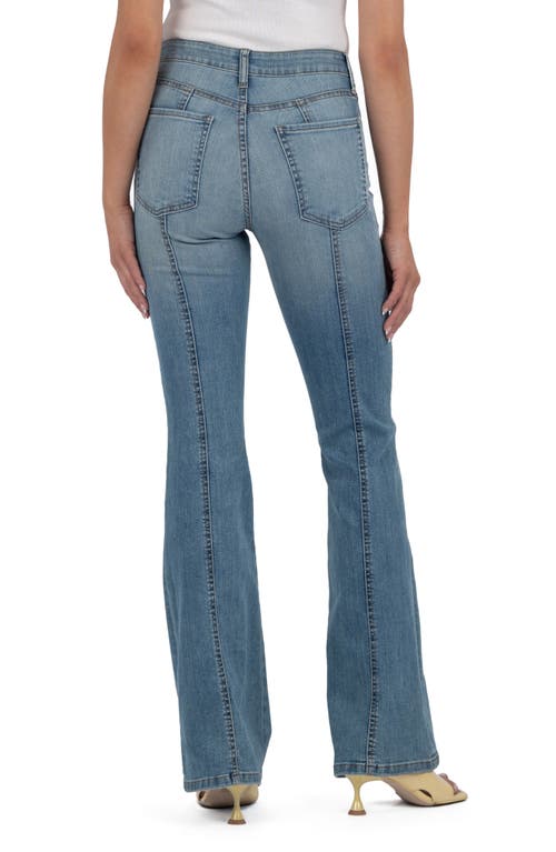 Kut From The Kloth Ana Seamed High Waist Flare Jeans