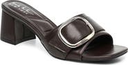 Nicole Miller Buckle Slide Sandal