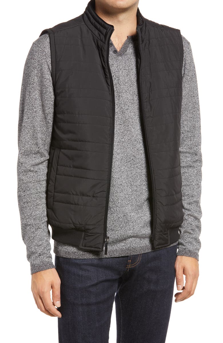 Robert Barakett Miller Quilted Vest, Main, color, 