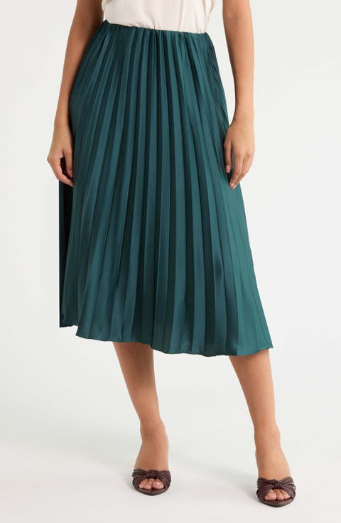 Sidney Pleated Maxi Skirt