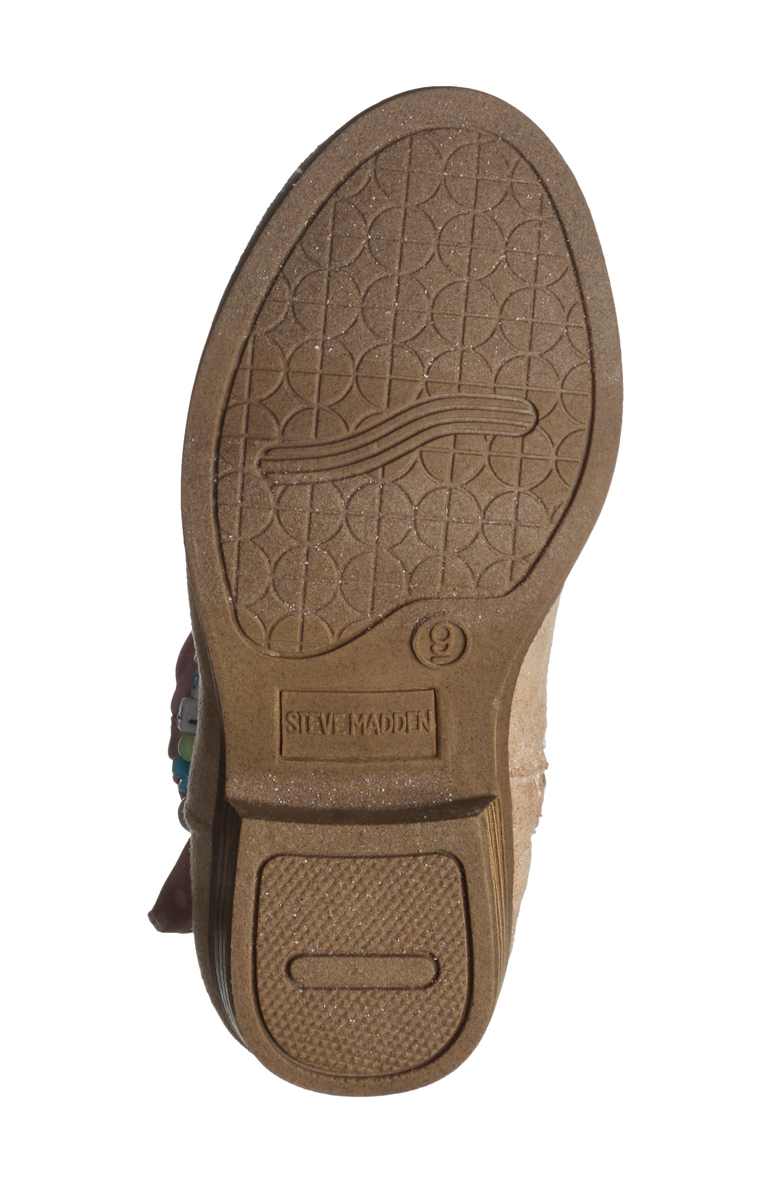 Kids' Tember Western Boot, Alternate, color, SAND